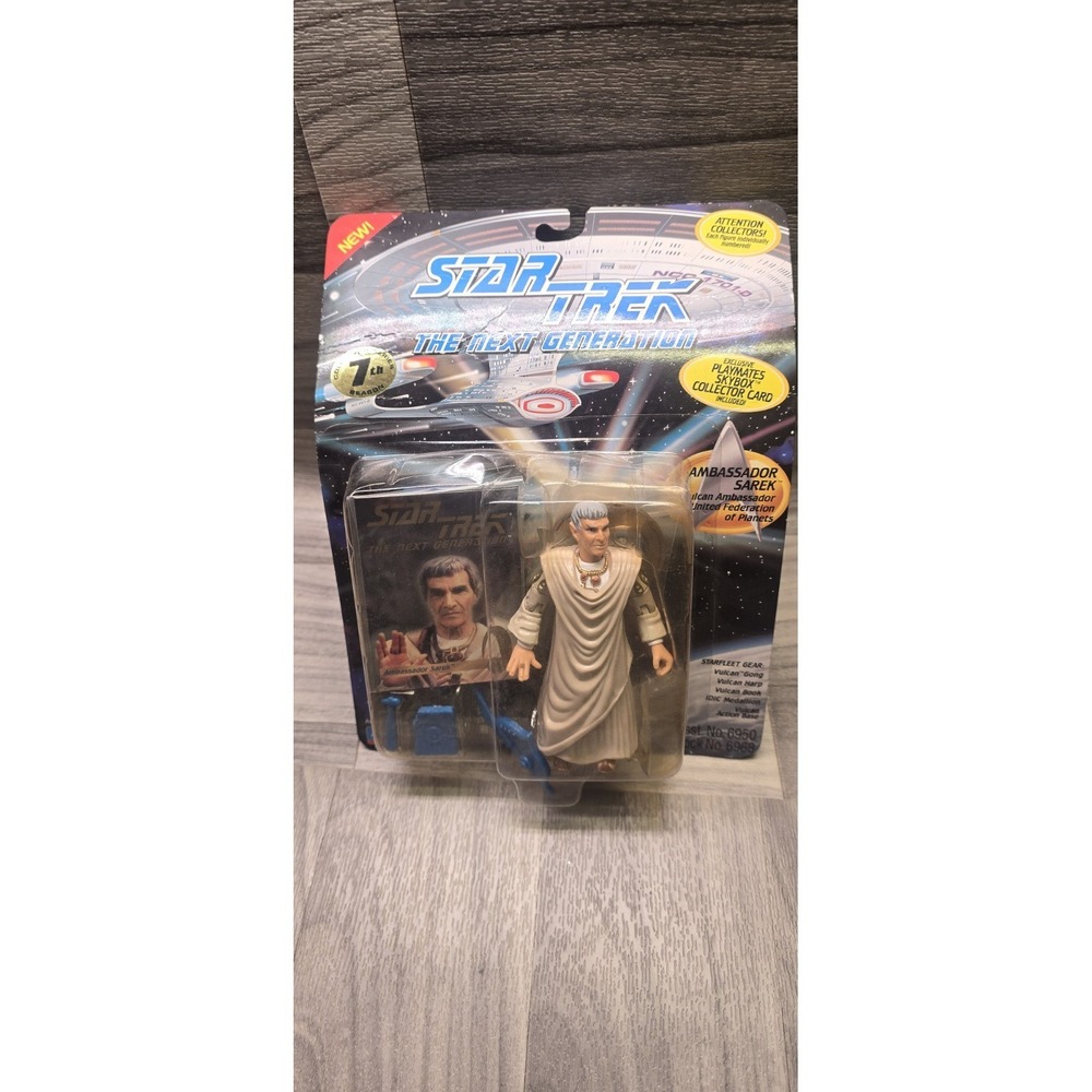 Vintage PLAYMATES TOYS STAR TREK TNG VULCAN AMBASSADOR SAREK